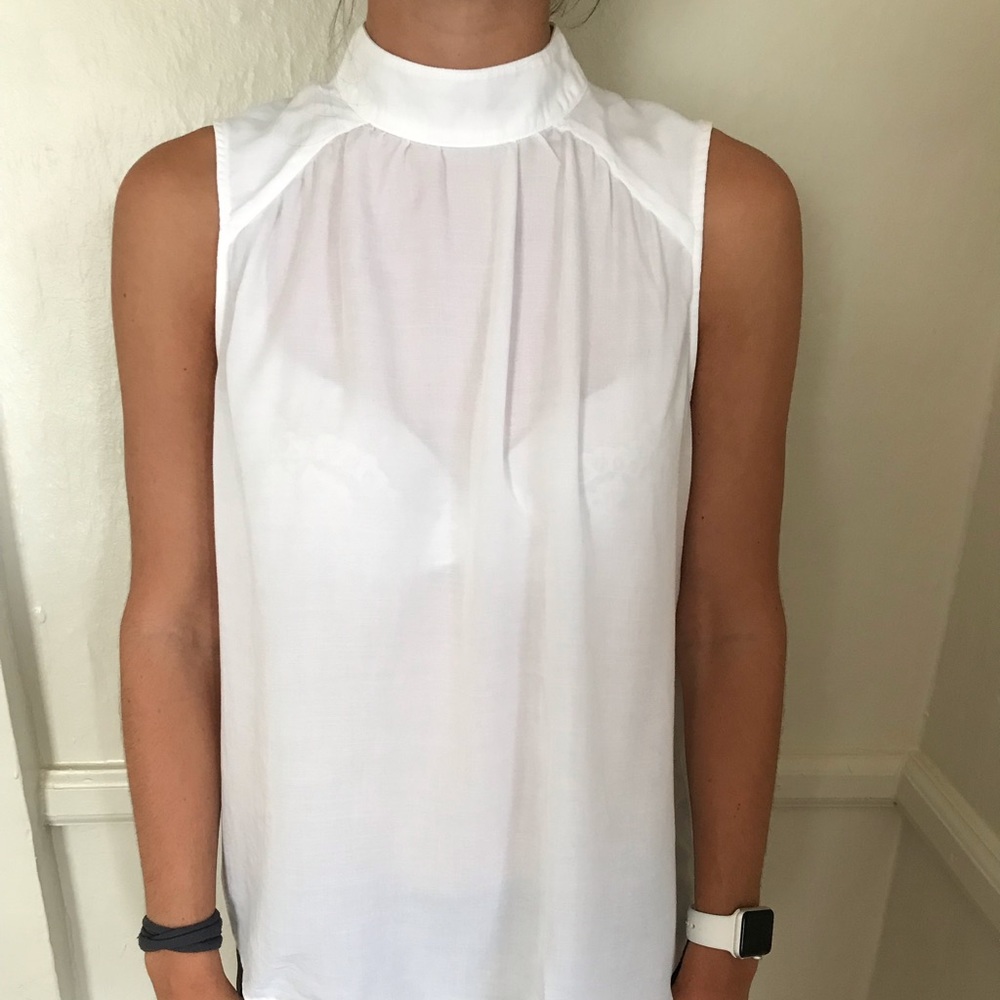 Anthropologie Cloth & Stone white tank